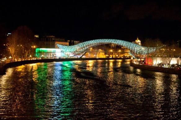 Bridge of Peace & Rike Park