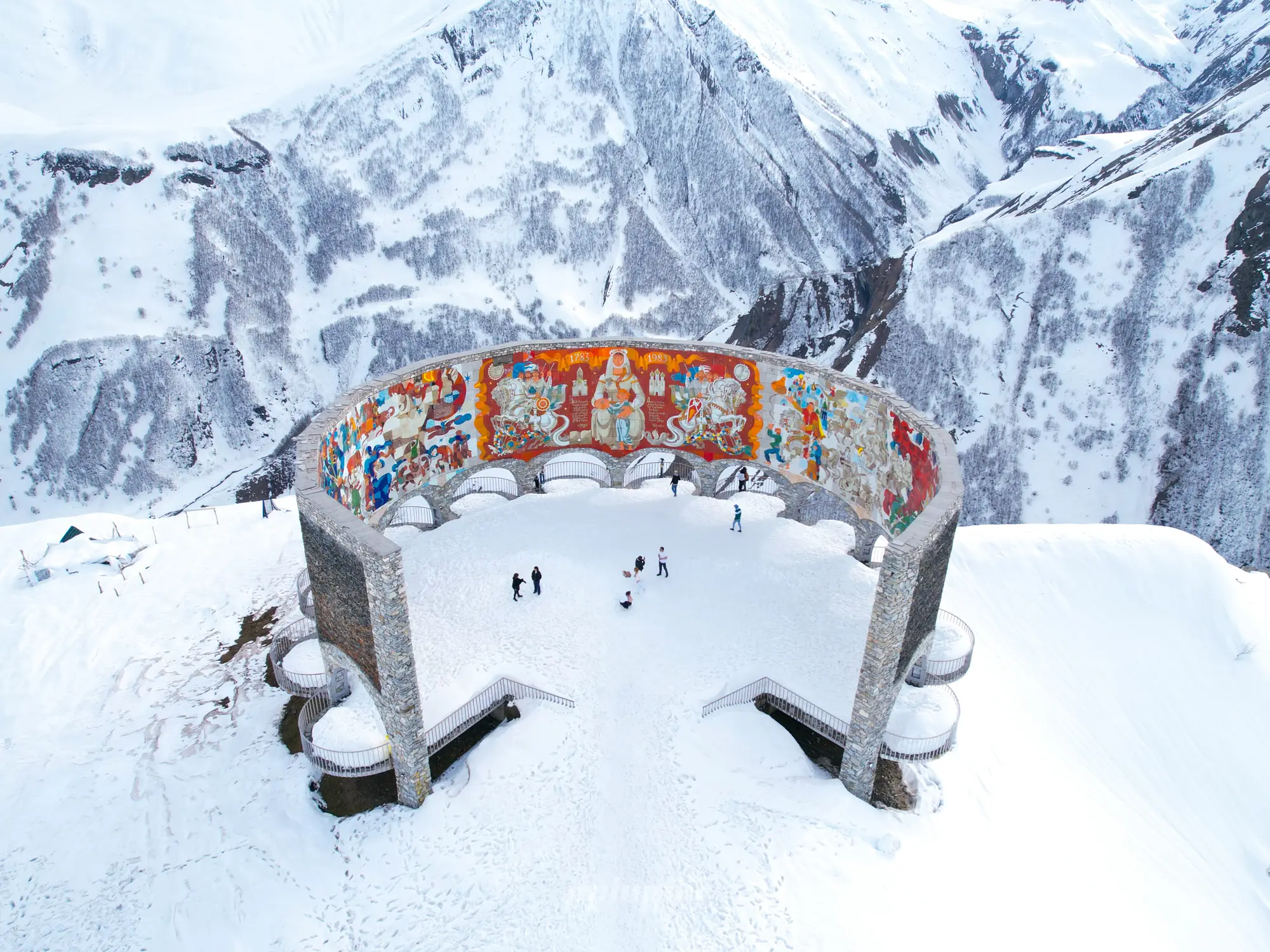 Gudauri Friendship Monument