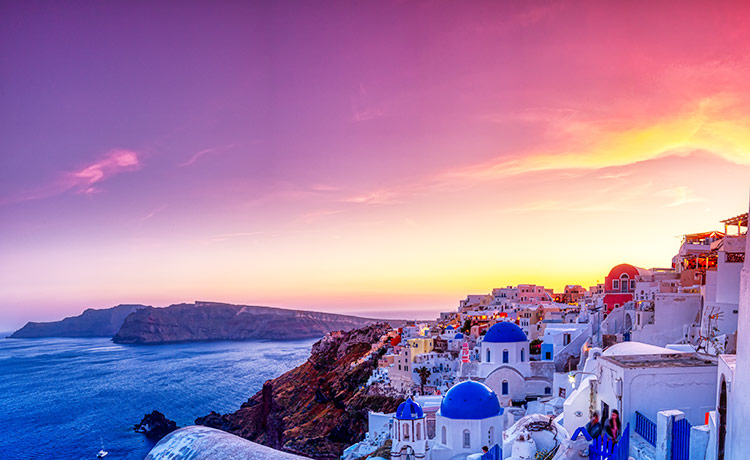 Santorini Blue Domes (Oia)