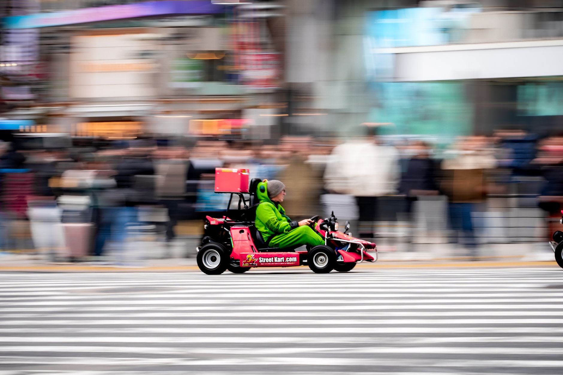 Shibuya Crossing & Go-Kart Tokyo