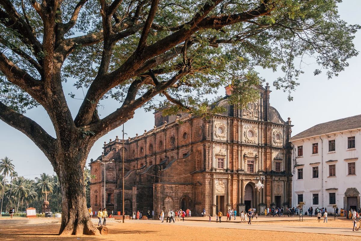 Old Goa — Basilica of Bom Jesus & Se Cathedral