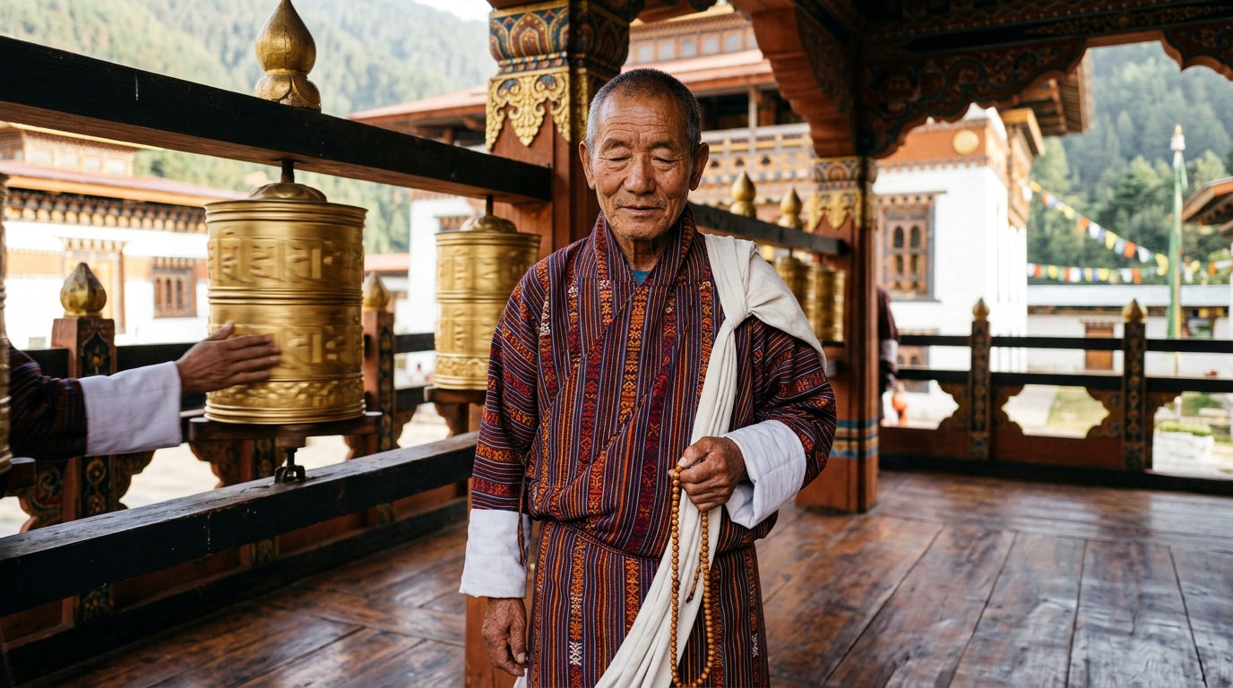 A serene view of Tiger's Nest Monastery representing a completed and successful Bhutan trip itinerary