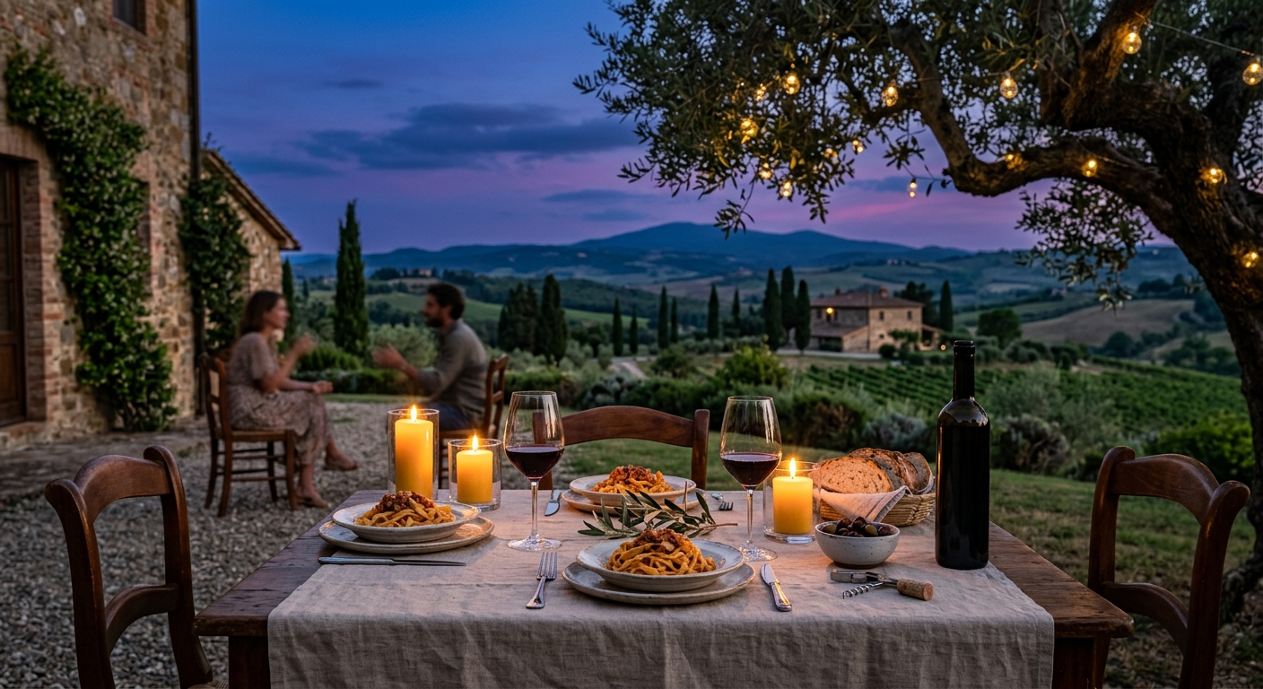 The Ultimate Italy Honeymoon Package from India: A Romantic 10-Day Itinerary 2 Enjoying fresh local Italian cuisine on a romantic terrace - Italy honeymoon package from India