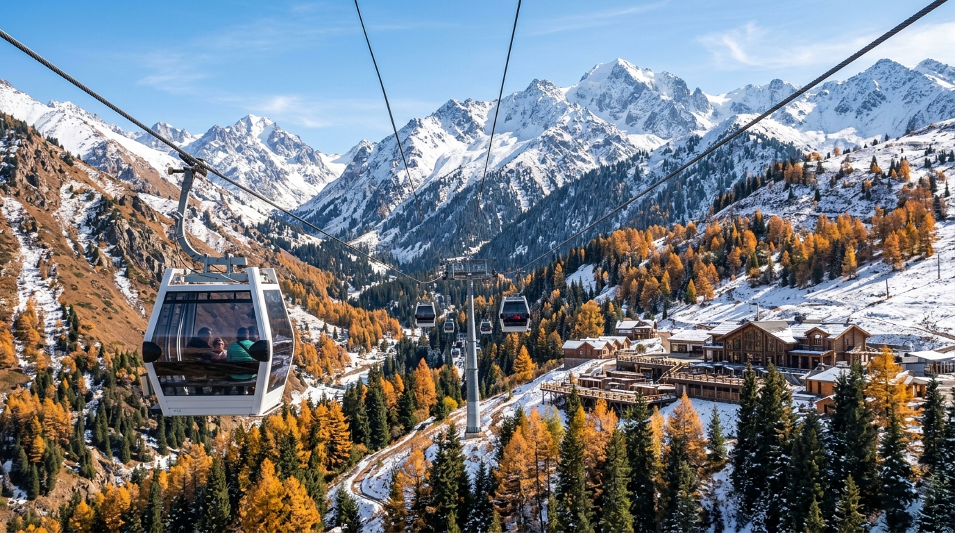 The Ultimate Kazakhstan Tour Package from India: A Comprehensive 6-Day Almaty and Beyond Itinerary 1 A spectacular mountain landscape in Almaty, featured in top Kazakhstan tour packages from India
