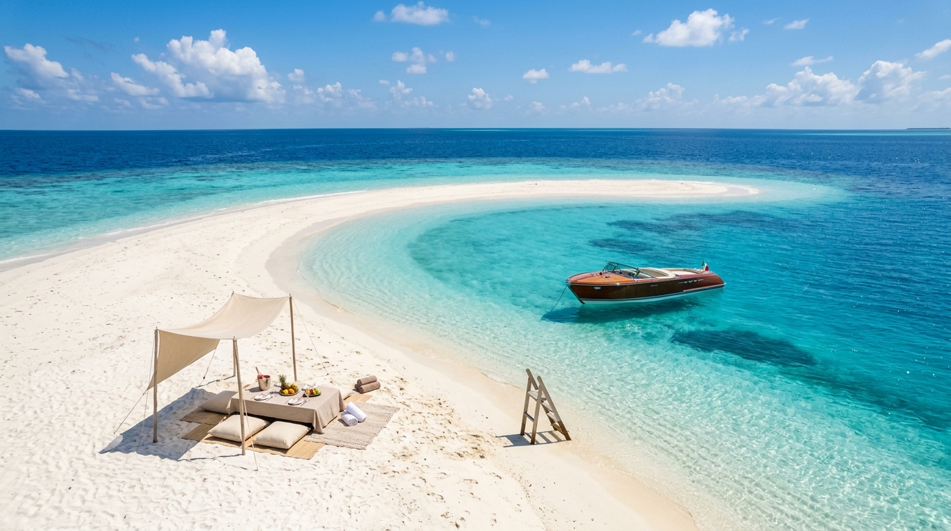 The Ultimate Maldives Honeymoon Package from India: A Romantic 5-Day Tropical Escape Itinerary 1 A romantic couple walking on a wooden jetty overwater villa during a Maldives honeymoon package from India
