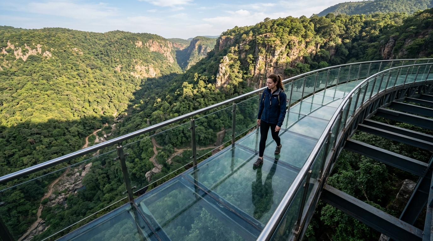 Rajgir Glass Bridge and Nature Safari