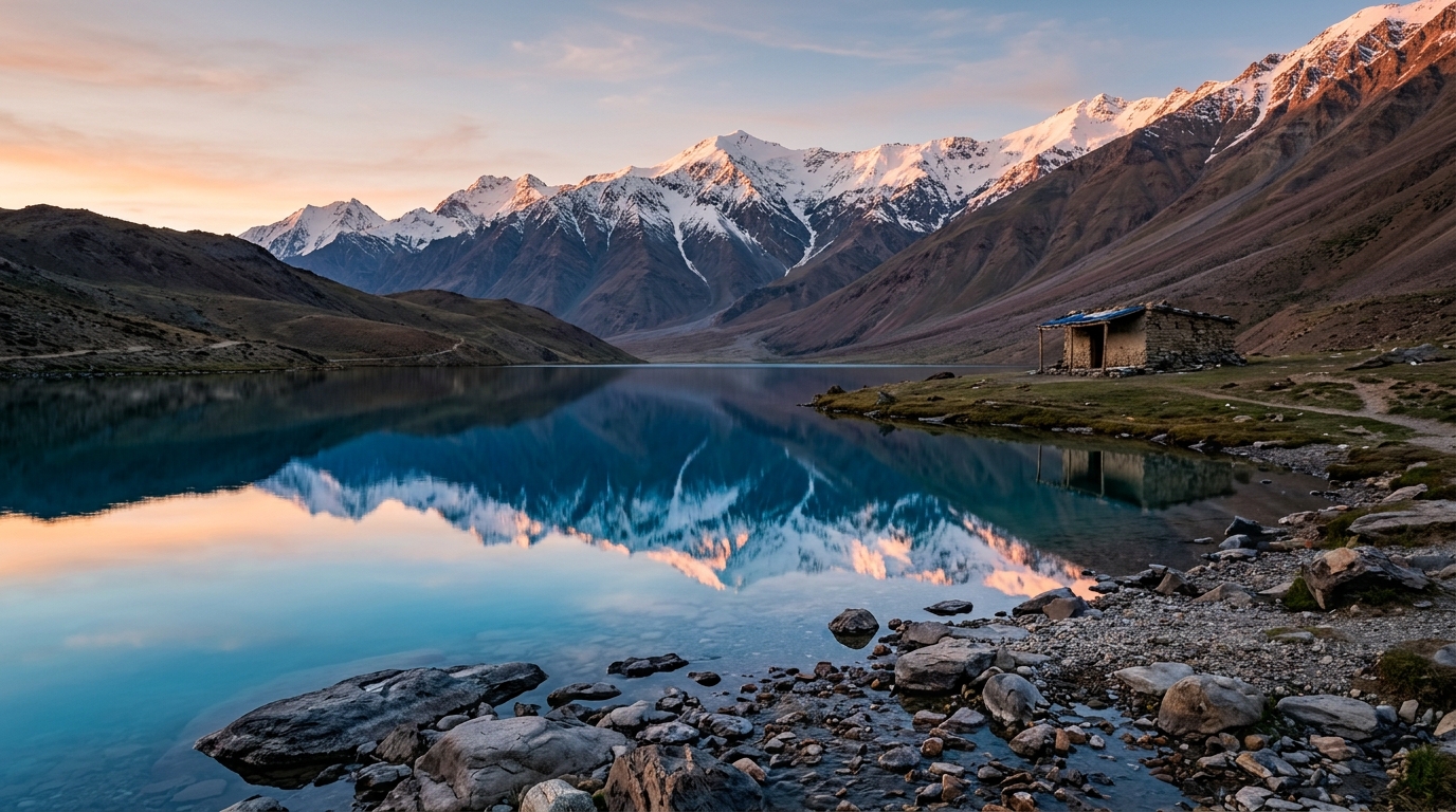 The Ultimate Spiti Valley Itinerary: How to Plan the Perfect Road Trip 2 Scenic high-altitude landscape view of a monastery and village in Spiti Valley