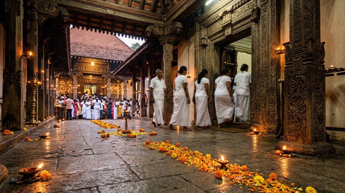 Lush green tea gardens and beautiful scenic mountain views in Kandy and Ella during a 7-day Sri Lanka itinerary.