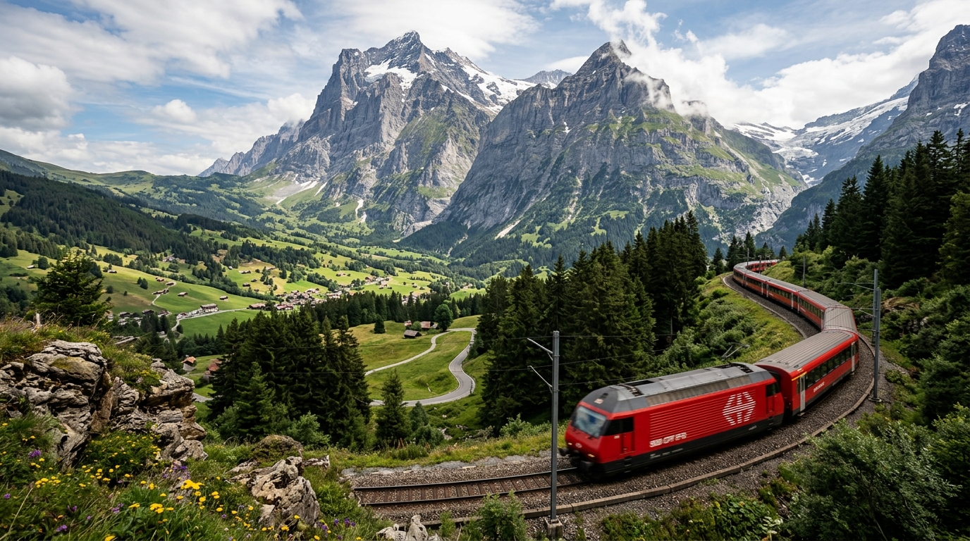Stunning mountain excursions and panoramic alpine views in Switzerland