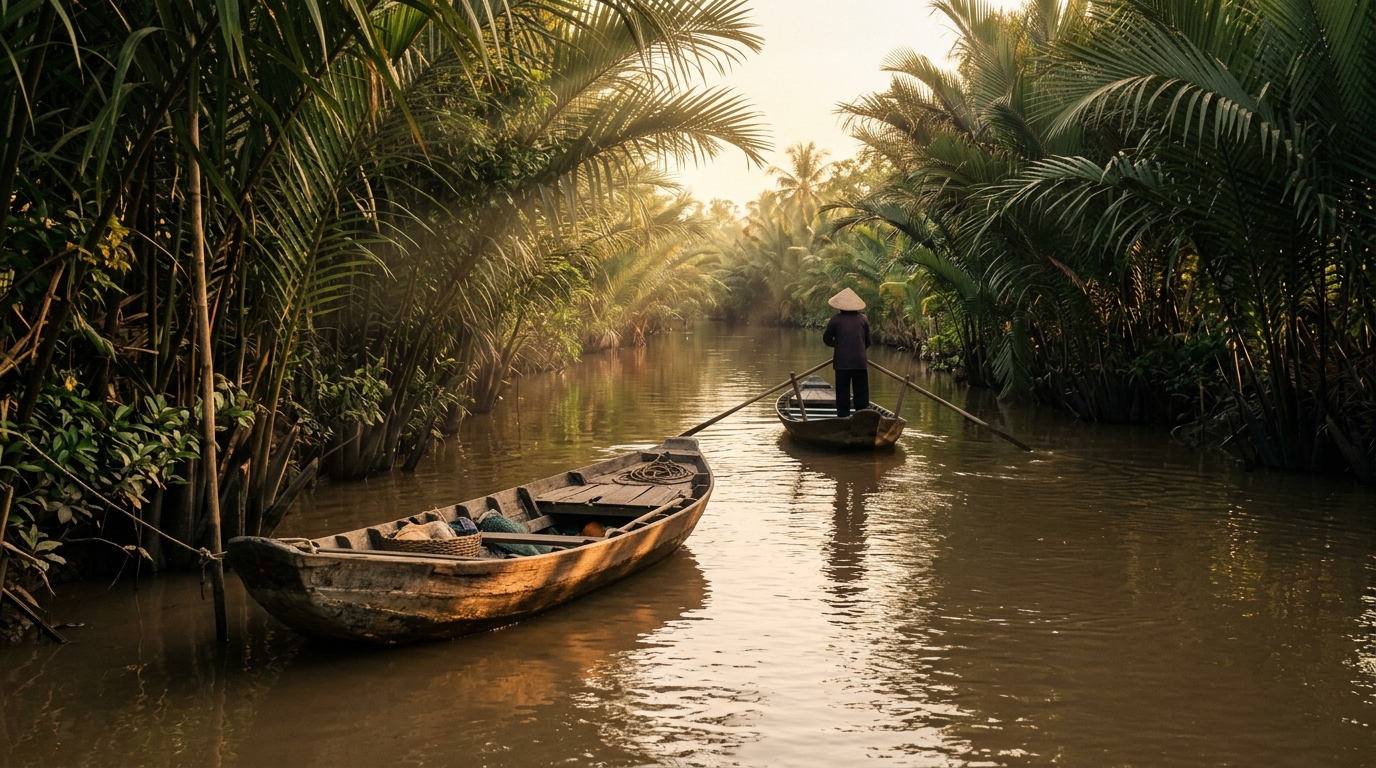 Ultimate Vietnam Itinerary from India: How to Plan the Perfect 7 to 10 Days Trip 2 Luminous paper lanterns lighting up the ancient town of Hoi An, a core destination of a Vietnam itinerary from India