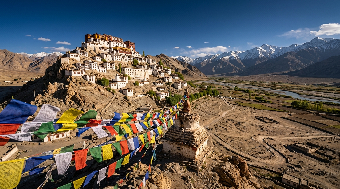 A curated travel map view representing the best travel destinations in India