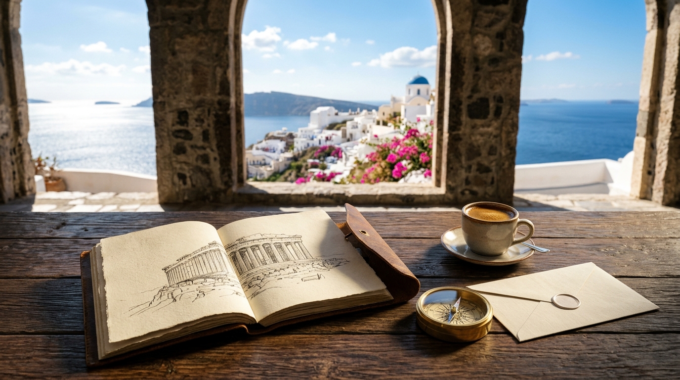 Drafting a professional cover letter for Greece tourist visa application