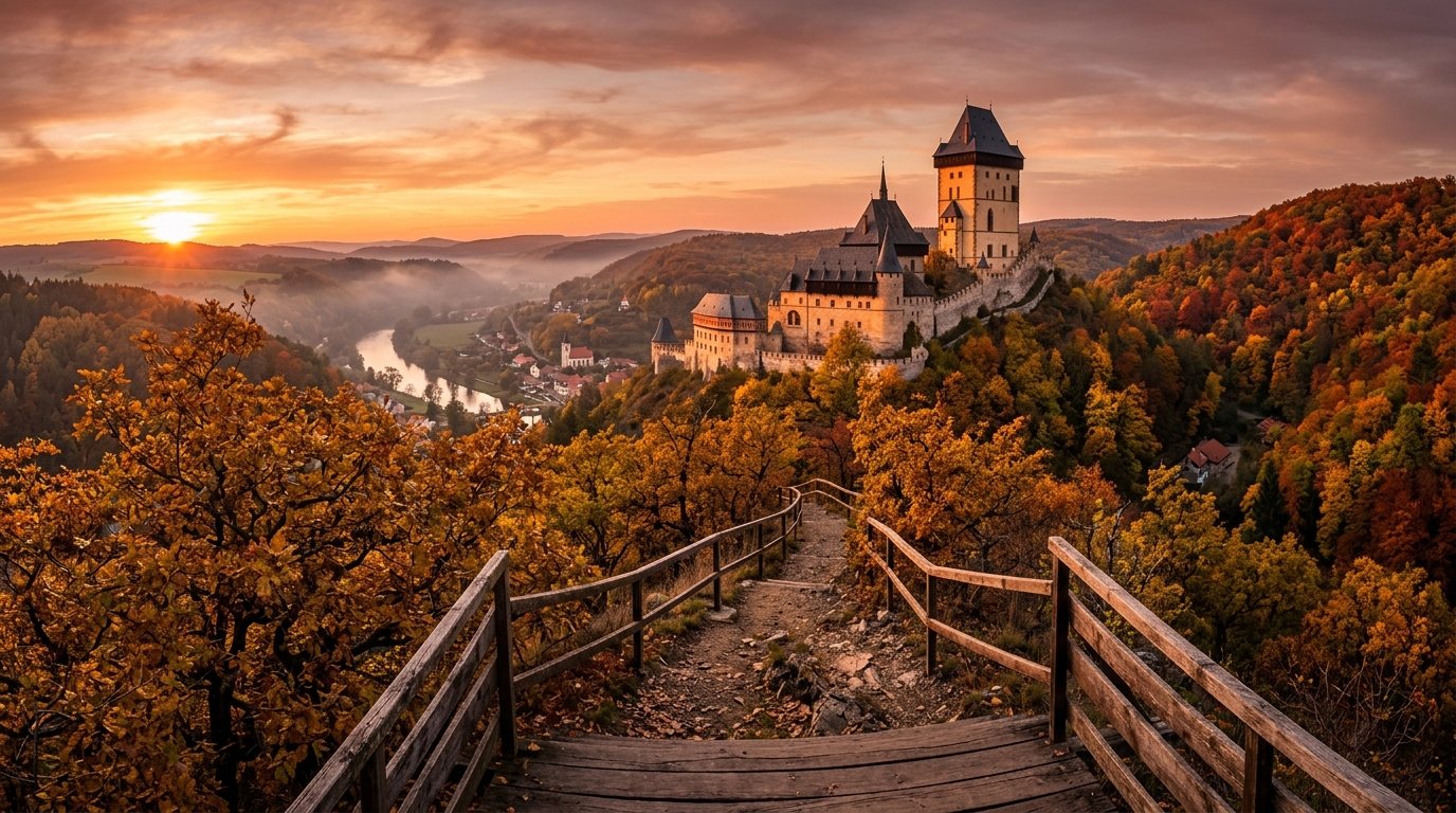 Scenic view of Prague Czech Republic tourist visa for Indians guide
