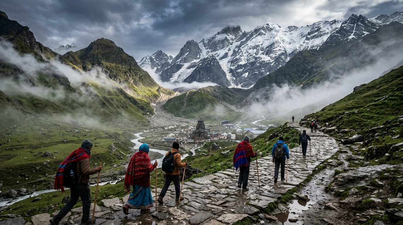 Key destinations covered in a Do Dham tour package itinerary