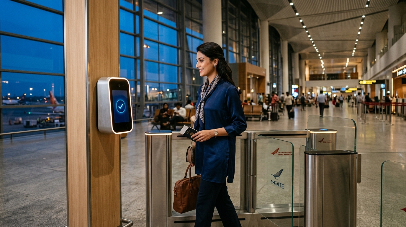 DigiYatra digital identity verification at Indian airports