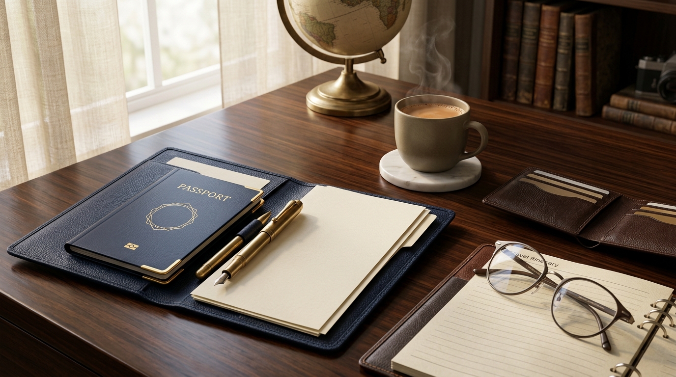 Your Complete Guide to Documents Required for Tatkal Passport Application in India 1 A stack of identity proof documents being verified at a Passport Seva Kendra in India