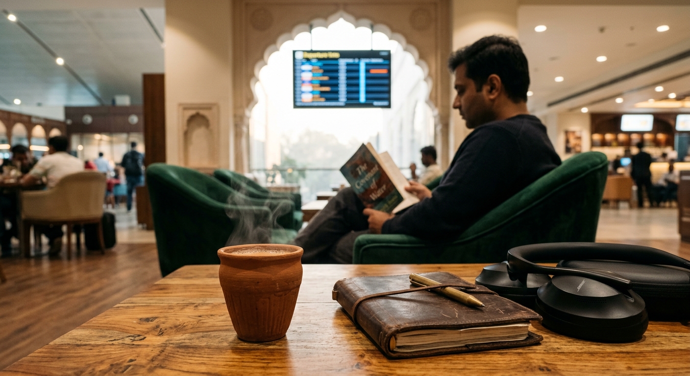 Flight Delay Compensation Rules in India: Your Ultimate Guide to Passenger Rights & Refunds 1 A busy Indian airport terminal showing delayed flights on screens