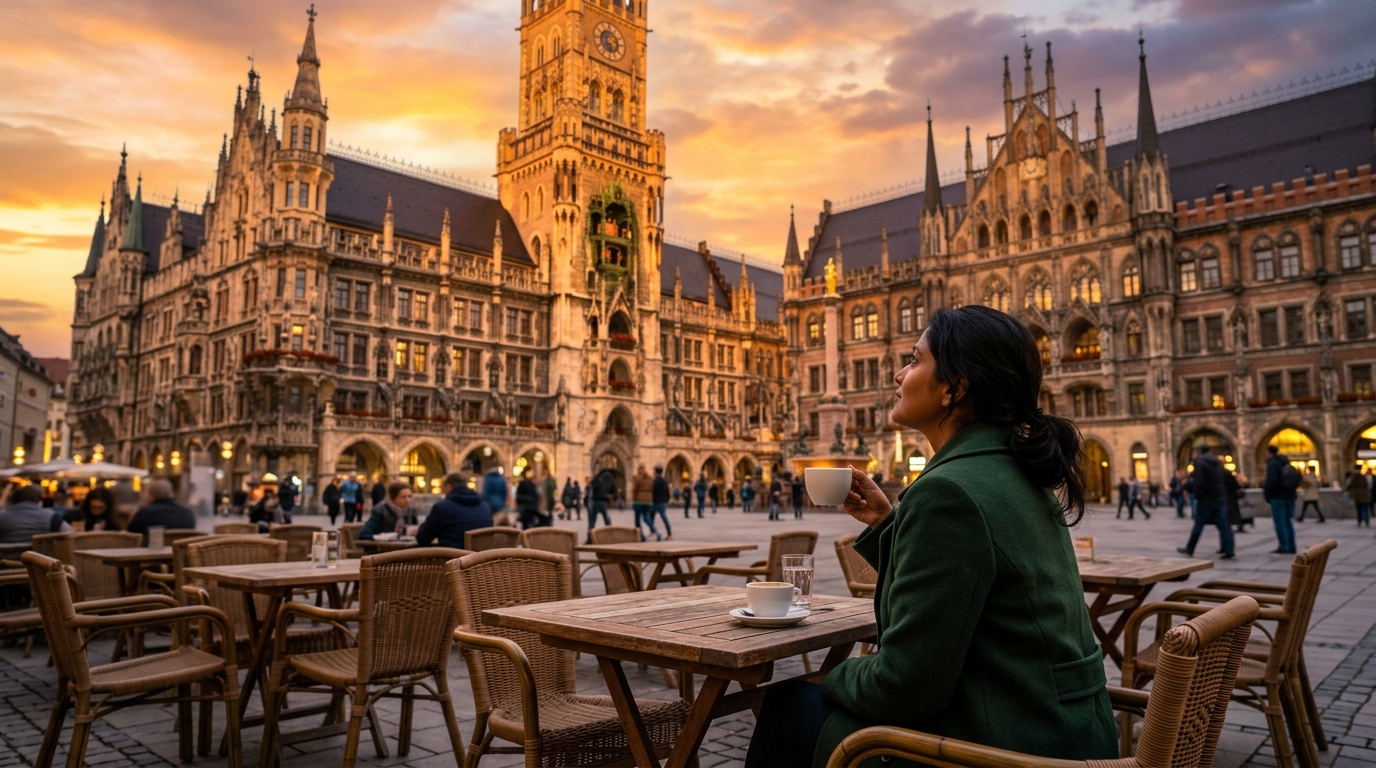 Successfully approved German Schengen visa in passport after a remonstration appeal