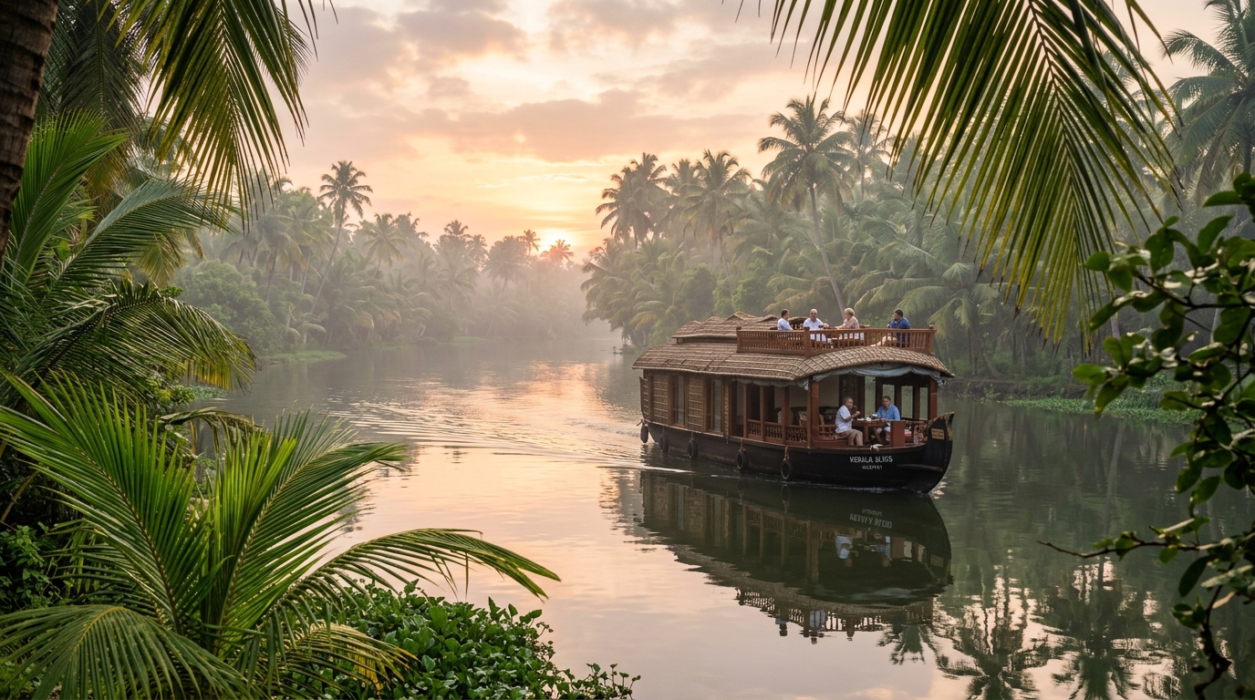 Group travelers exploring iconic historical monuments with group tour packages india