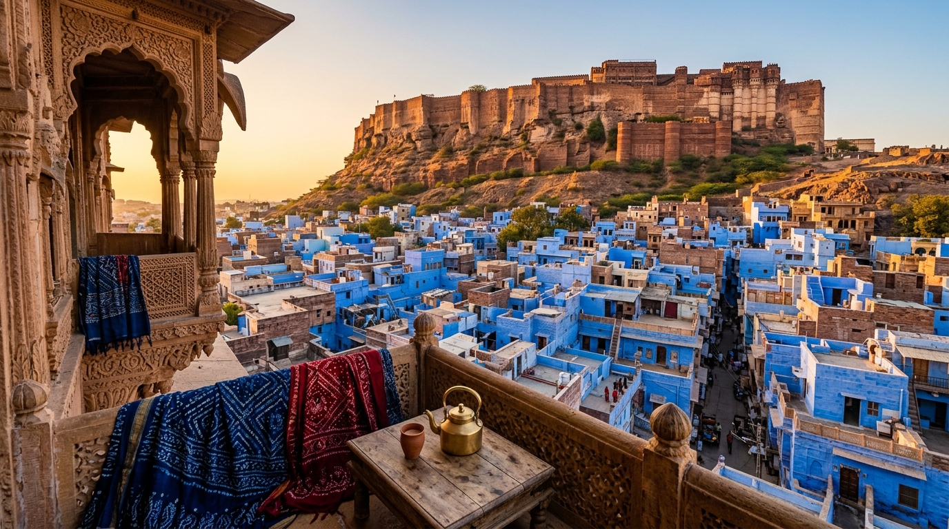 The magnificent historic forts of Rajasthan showcasing classic Rajput architecture