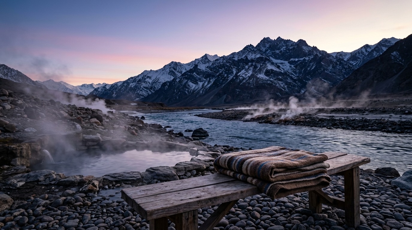 Geothermal hot springs in India for therapeutic wellness