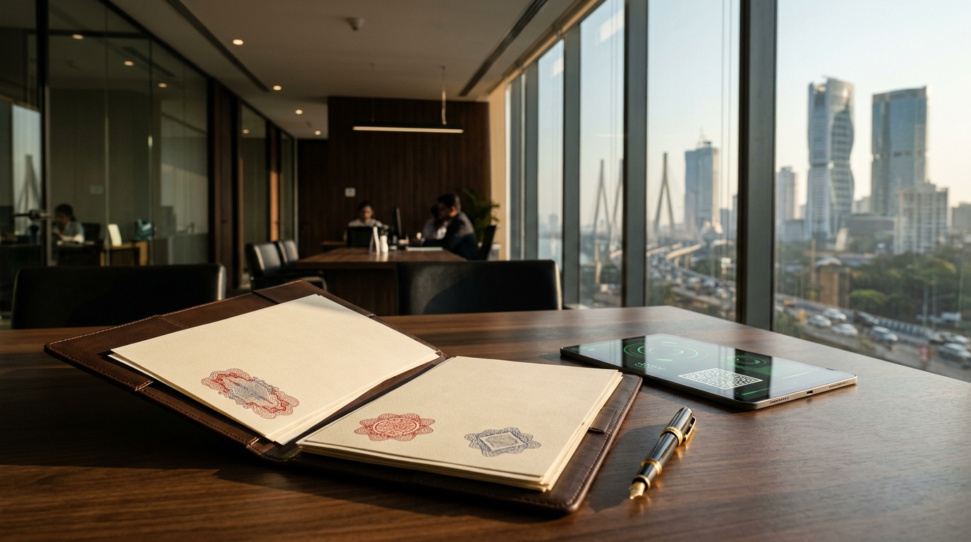 How Embassies Verify Bank Statements for Visa Applications: Verification Methods, QR Codes, and Common Pitfalls for Indian Applicants 1 A consular officer using digital tools and QR code scanners to verify financial bank statements for visa applicants