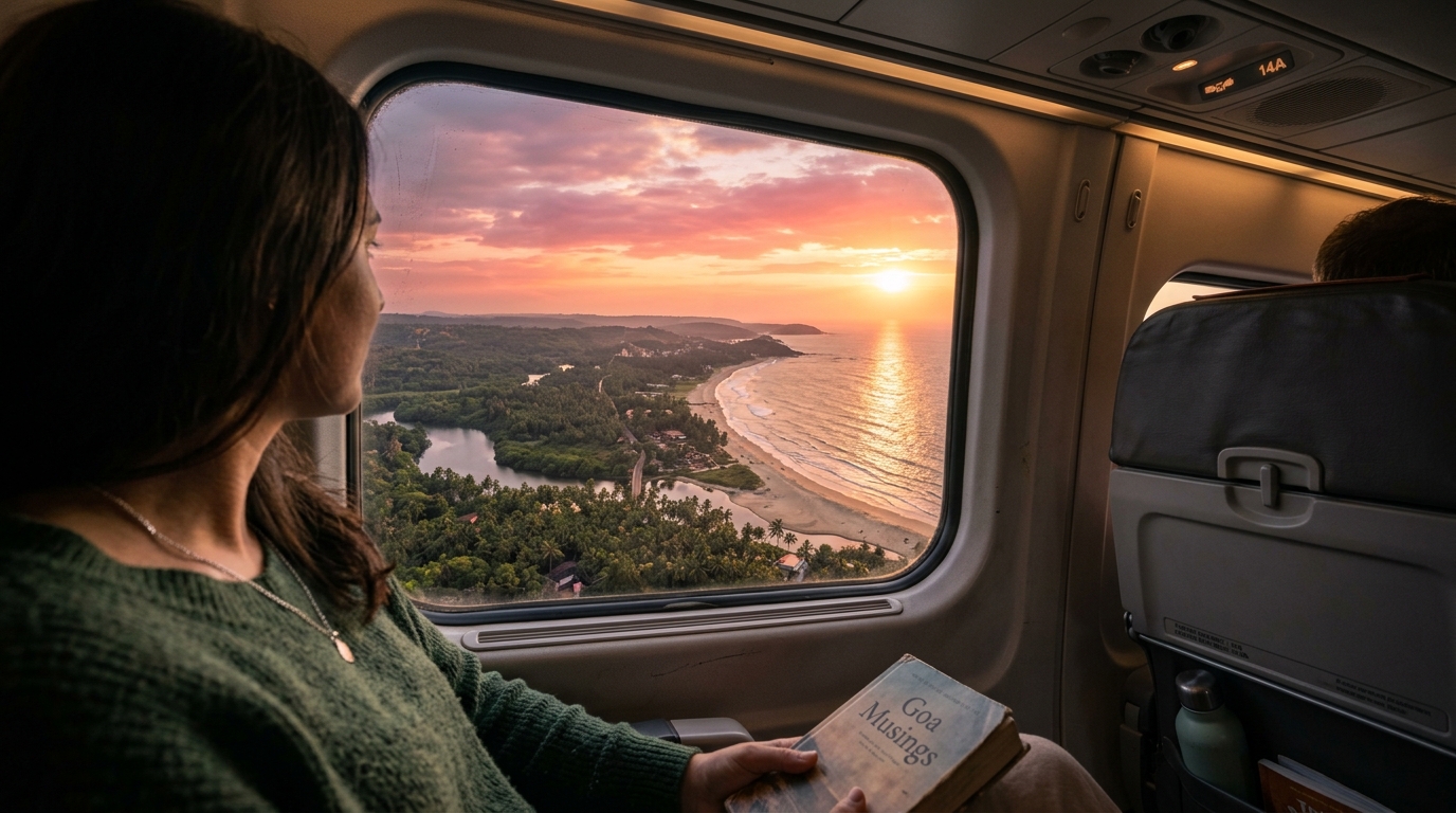 A standard airplane passenger cabin highlighting tricks on how to avoid seat selection fee in flight in India