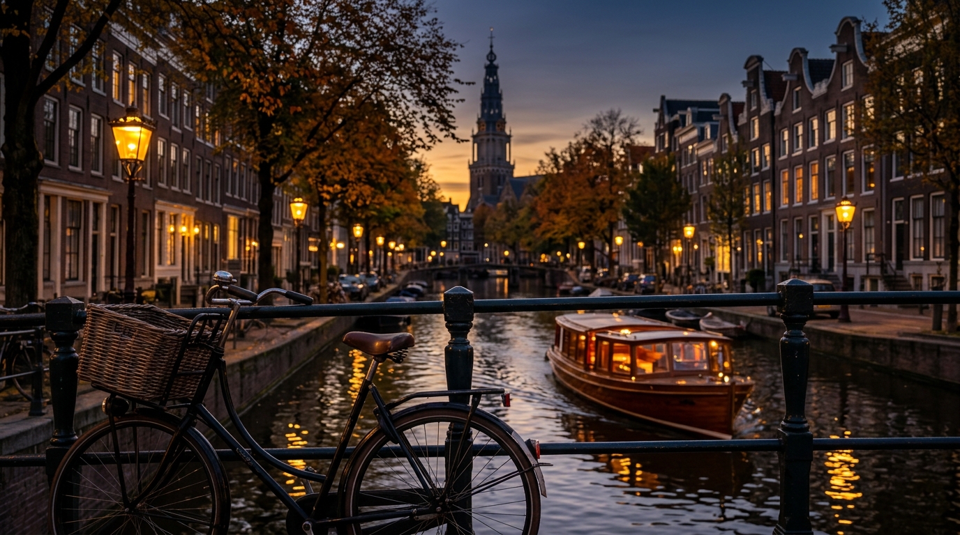 A scenic view of a European street showcasing historic architecture, representing a completed dream trip