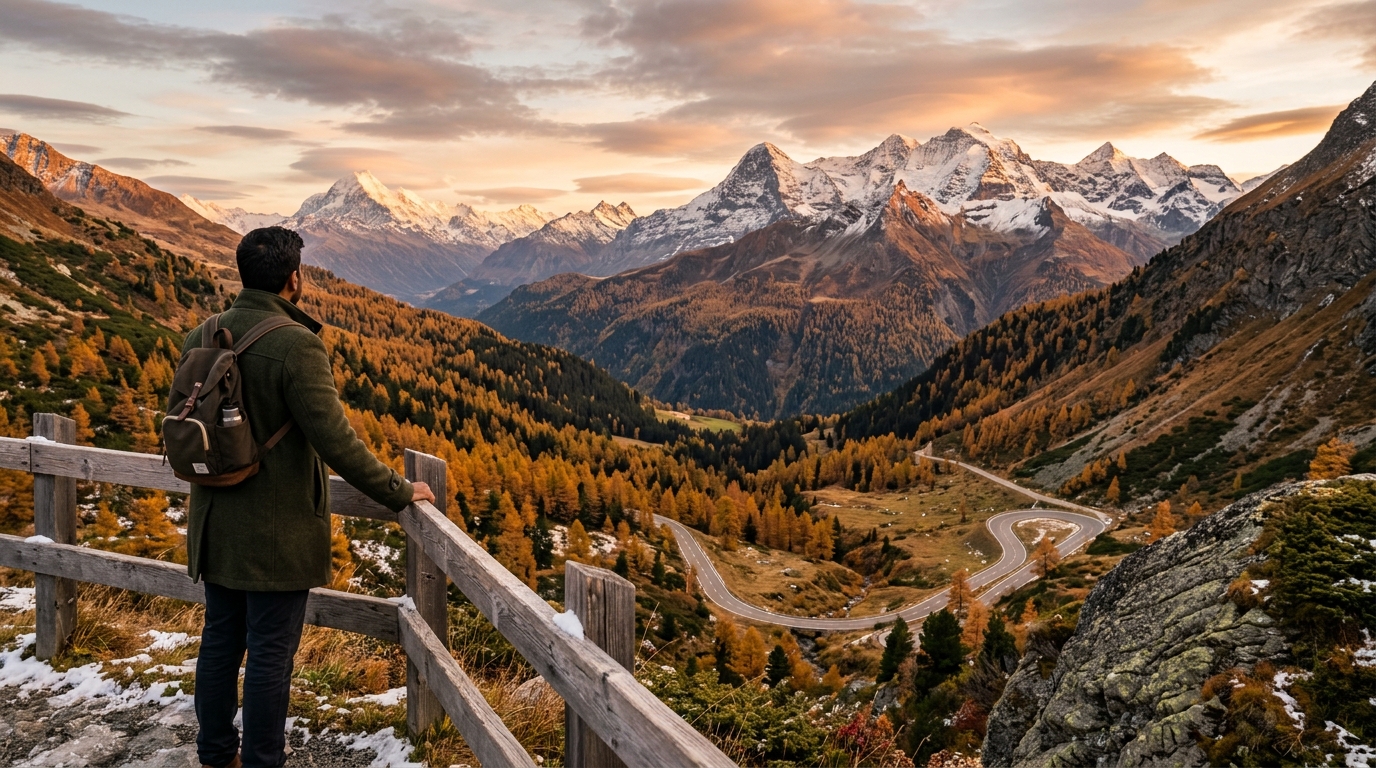 Approved international travel visa stamped on passport with financial tax documents