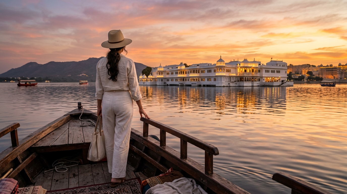 International travelers going through Indian customs green and red channels