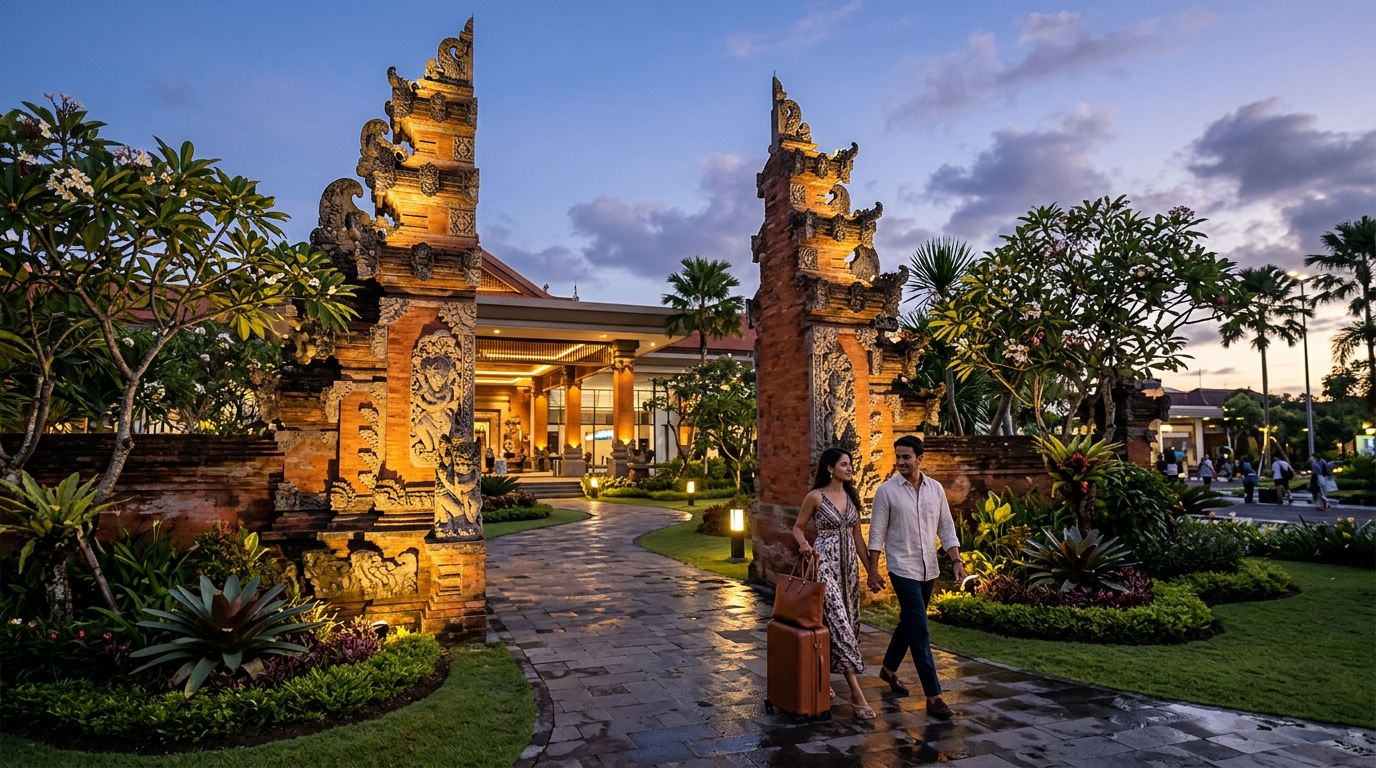 Indian passport holder preparing for Bali Visa on Arrival application