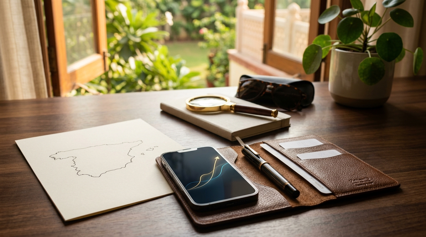 Calculating the minimum bank balance for Spain tourist visa using a calculator and travel documents