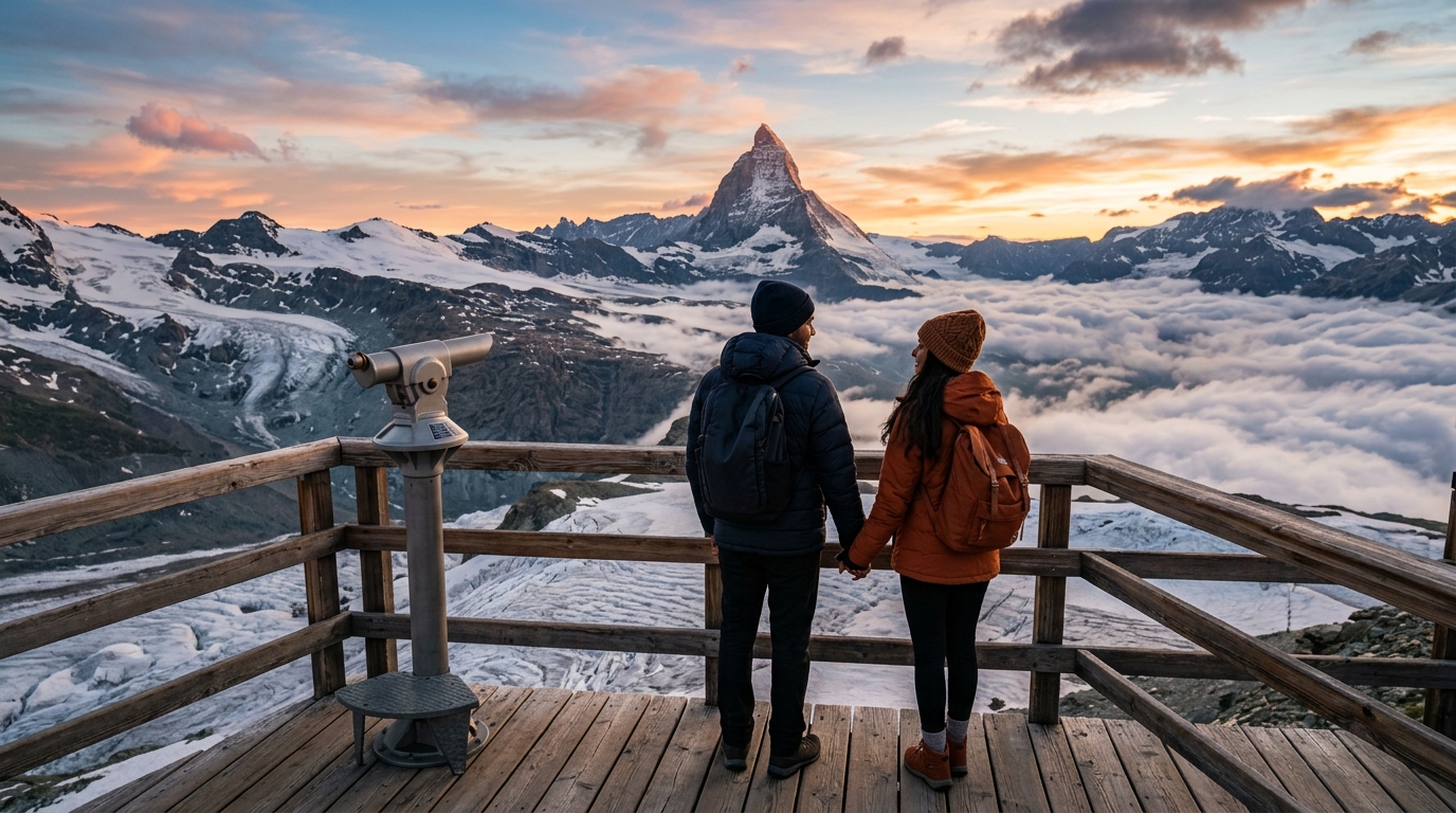Minimum Bank Balance for Switzerland Tourist Visa: A 2026 Financial Guide for Indian Applicants 2 A professional traveler reviewing document checklists for Switzerland tourist visa application