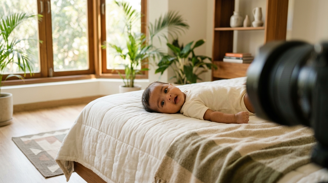 Applying for a passport for newborn baby in India: Guidelines for infant passport photographs
