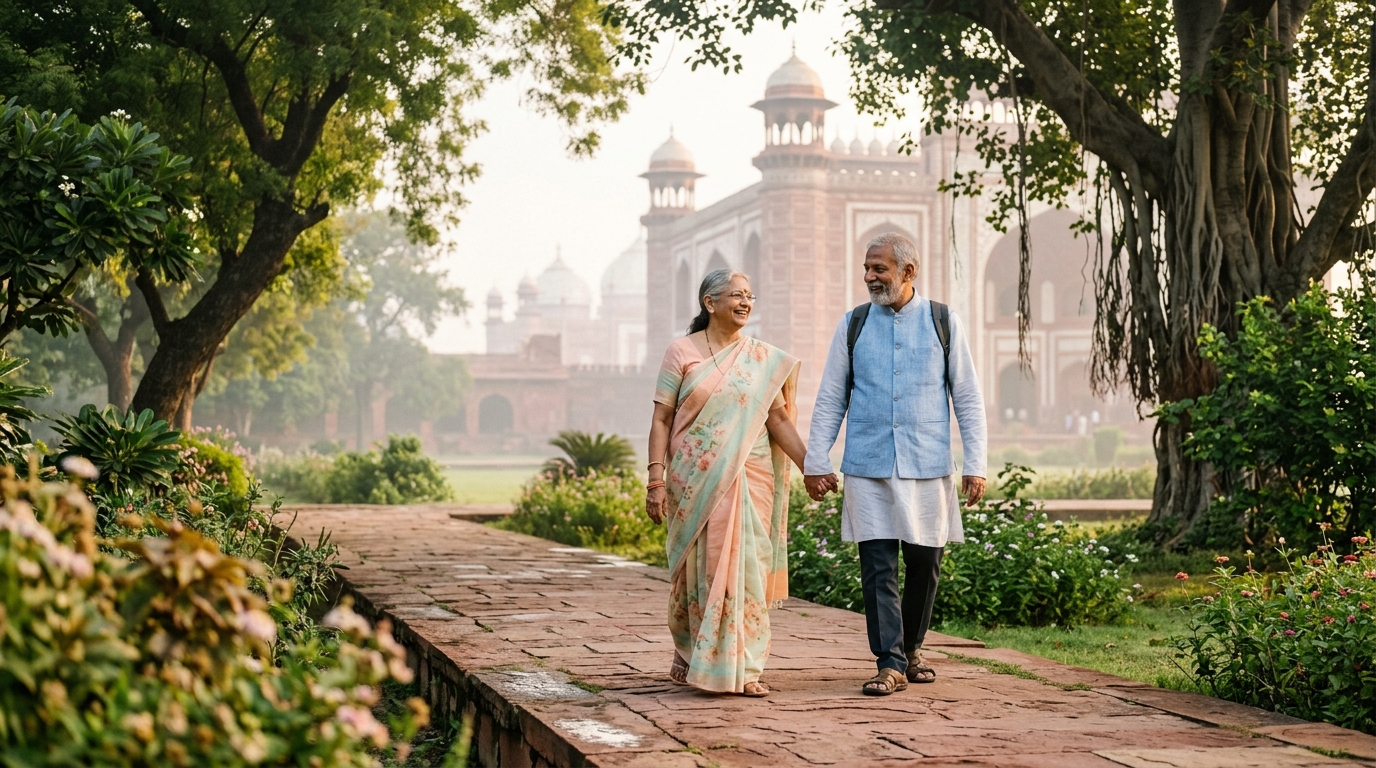 Senior citizen experiencing smooth priority assistance for passport renewal in India