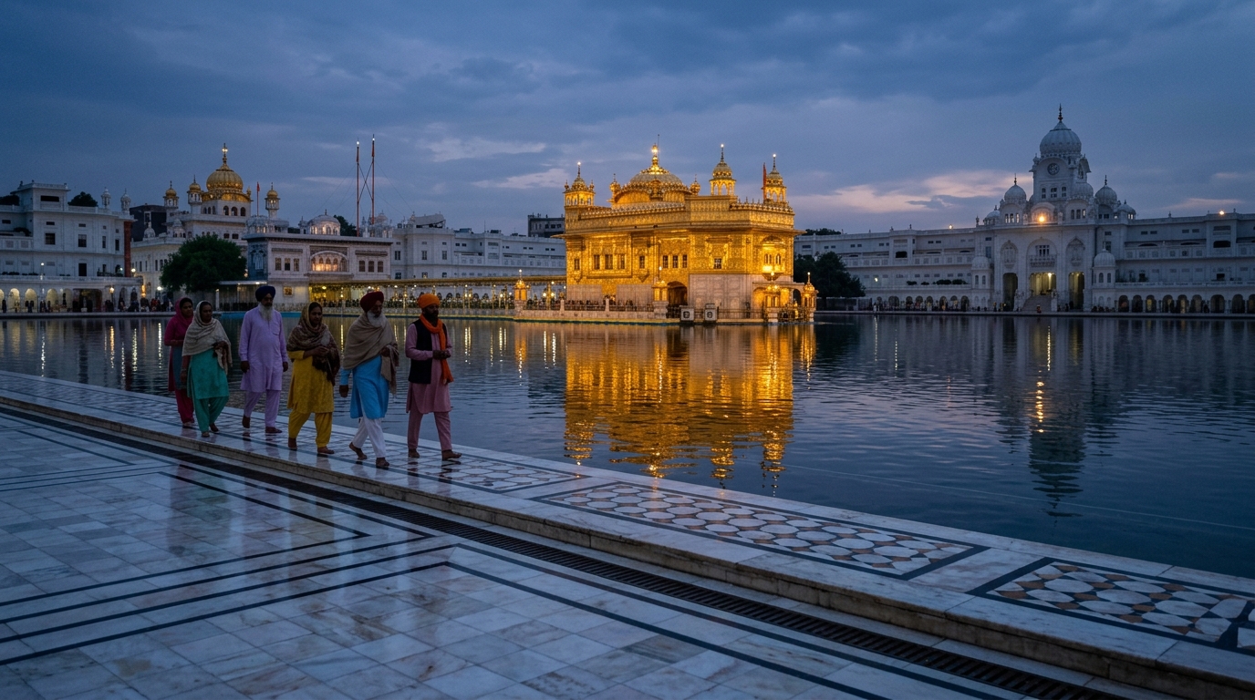 Vibrant devotional rituals at major pilgrimage sites in india