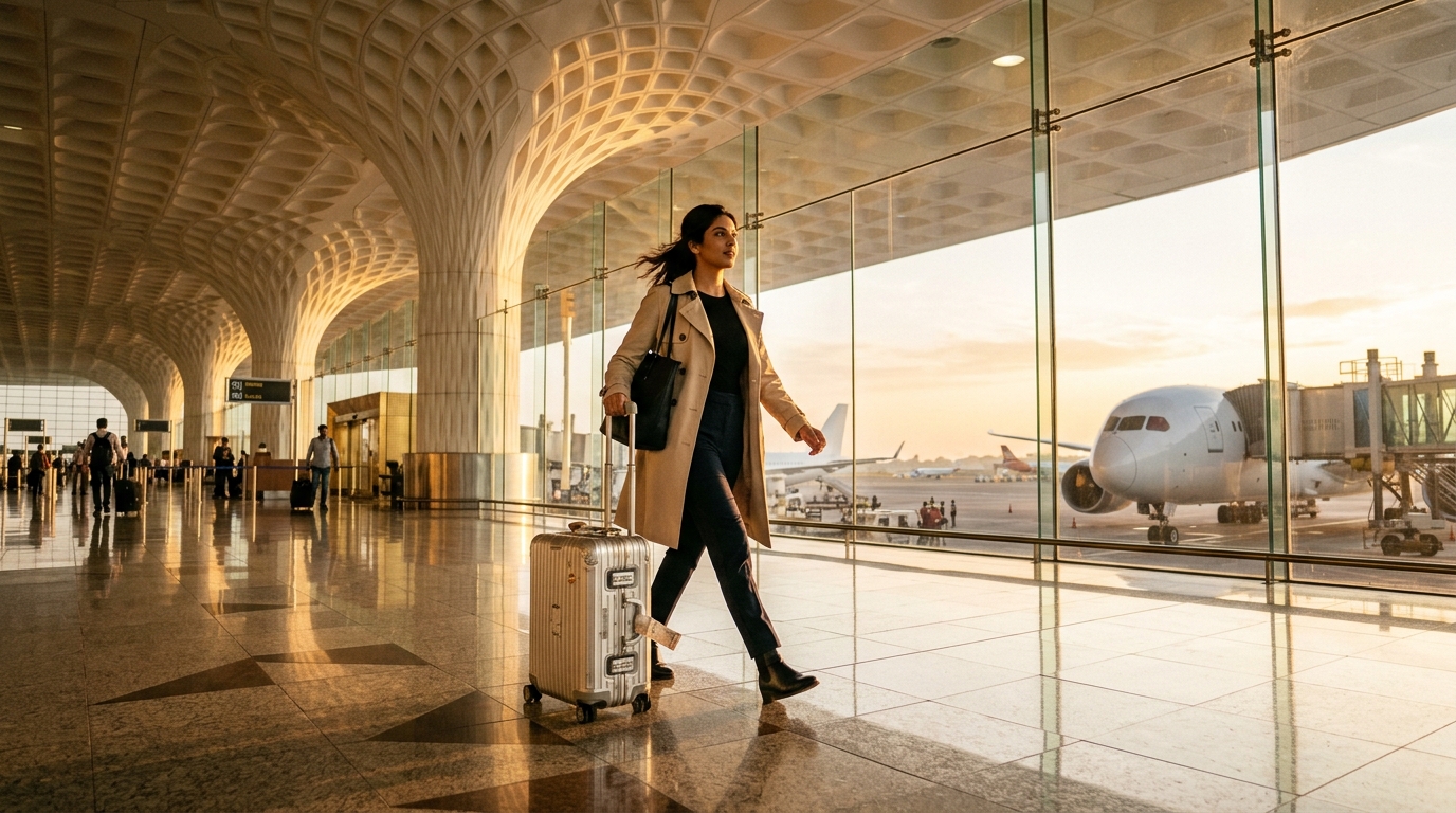 Comprehensive Guide to Proof of Employment for Visa Applications: Essential Documents for Indian Travelers 2 An Indian traveler holding approved visa and proof of employment documents
