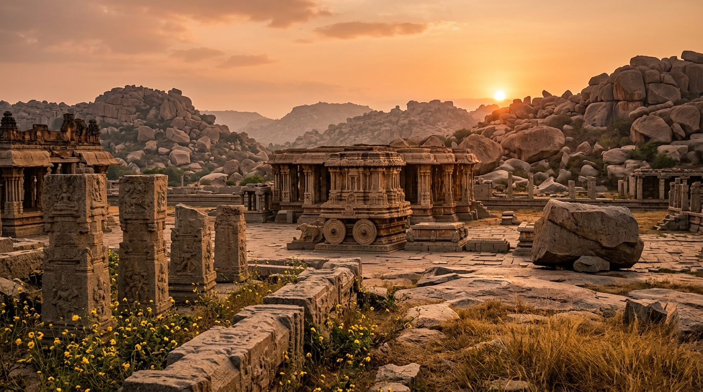 A beautiful ancient temple in Tamil Nadu, a key destination for a comprehensive South India travel plan