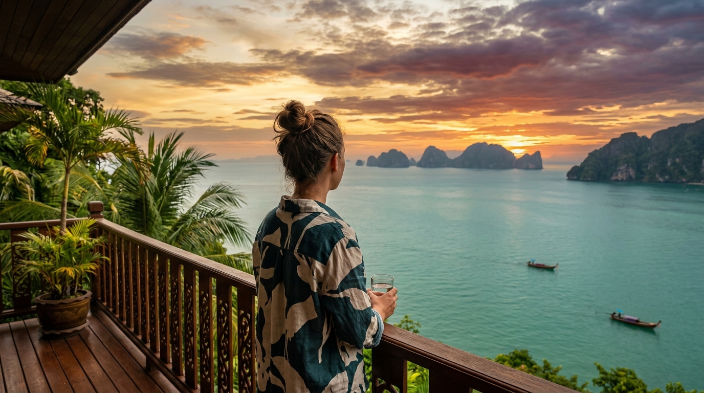 Approved international travel visa and physical passport return