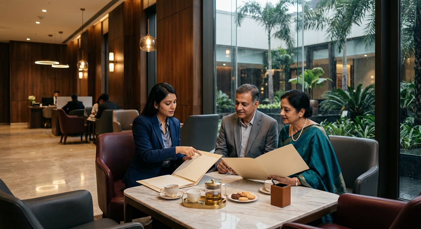 Navigating Third-Party Visa Application Services in India: A Comprehensive Guide for Travelers 1 Professional staff handling passport collection and documentation at an authorized third-party visa services India application center.