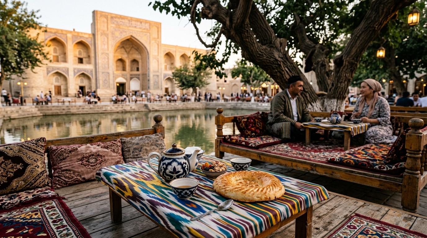 The Ultimate Uzbekistan Tour Package from India: A Comprehensive 7-Day Itinerary for Your Dream Holiday 2 Stunning ancient architecture of Uzbekistan showcasing turquoise domes under a clear blue sky