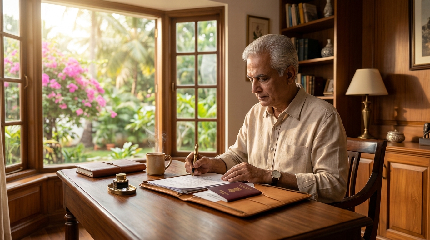 Visa Application Guide for Retired Persons in India: Essential Documents and Financial Proofs 1 Document preparation for a visa application for retired person from India