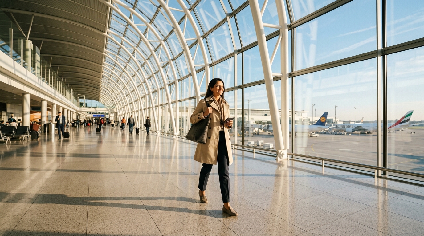 Indian citizens traveling using visa free transit guidelines at airport