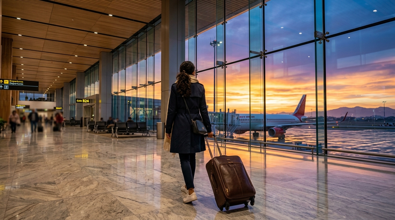 Successful applicant holding approved visa