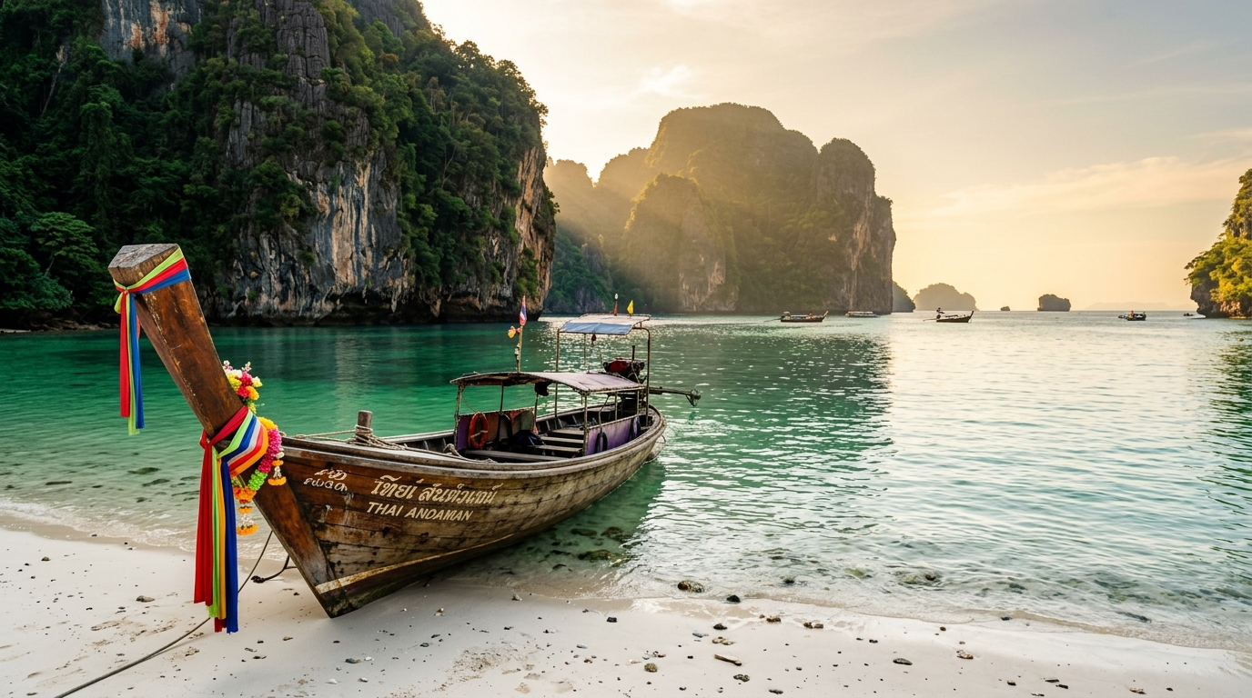 Tropical ocean view representing exotic visa on arrival destinations for Indian citizens