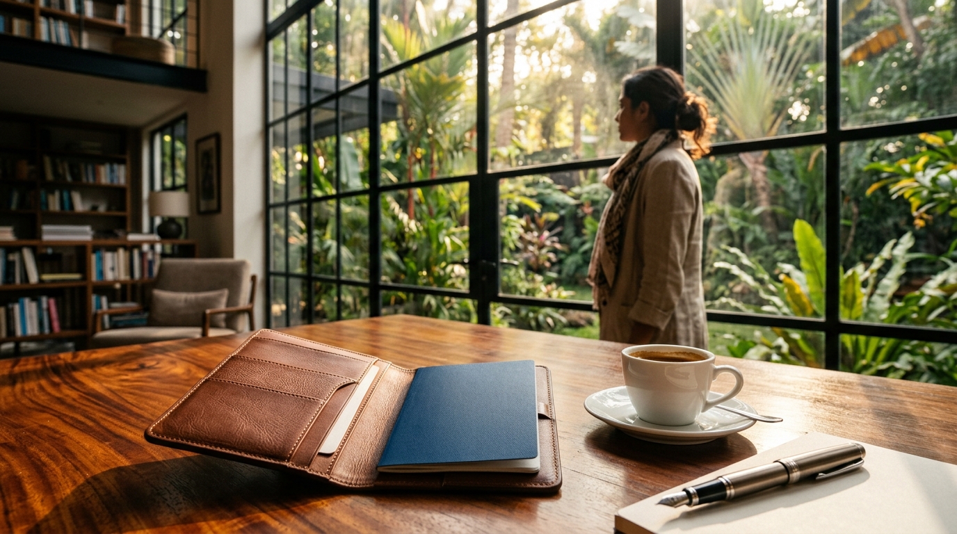 Essential documents such as passport, flight itinerary, and financial records for visa renewal process